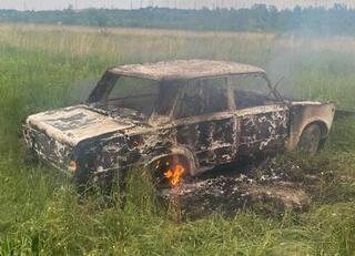 На Львівщині підлітки спалили автомобіль заради розваги