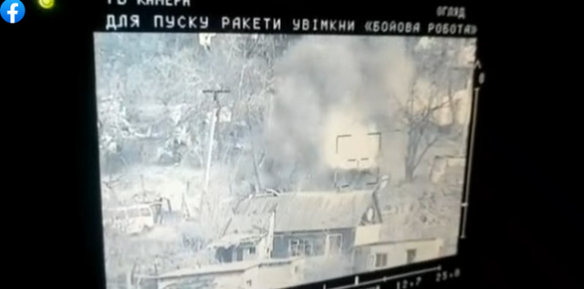 Львівські військові показали відео знищення ворожого танку на Луганщині
