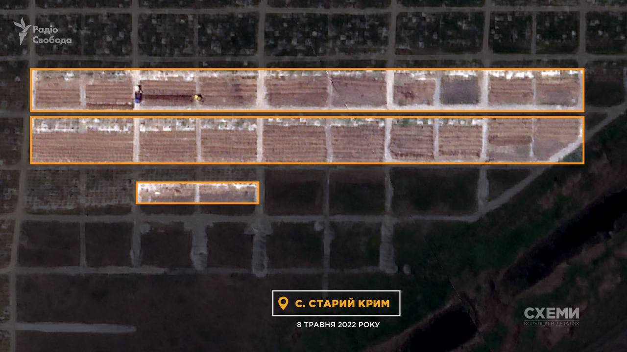 Поблизу Маріуполь зросла кількість братських могил: з’явилися фото з супутників