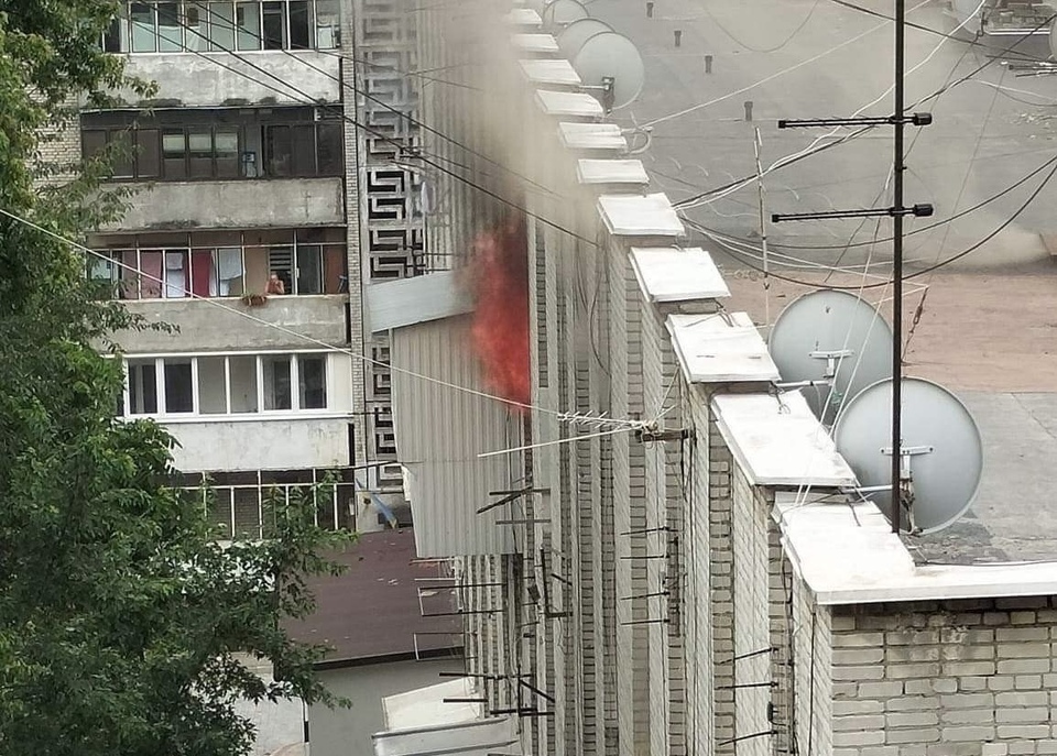 У Львові спалахнула пожежа в гуртожитку