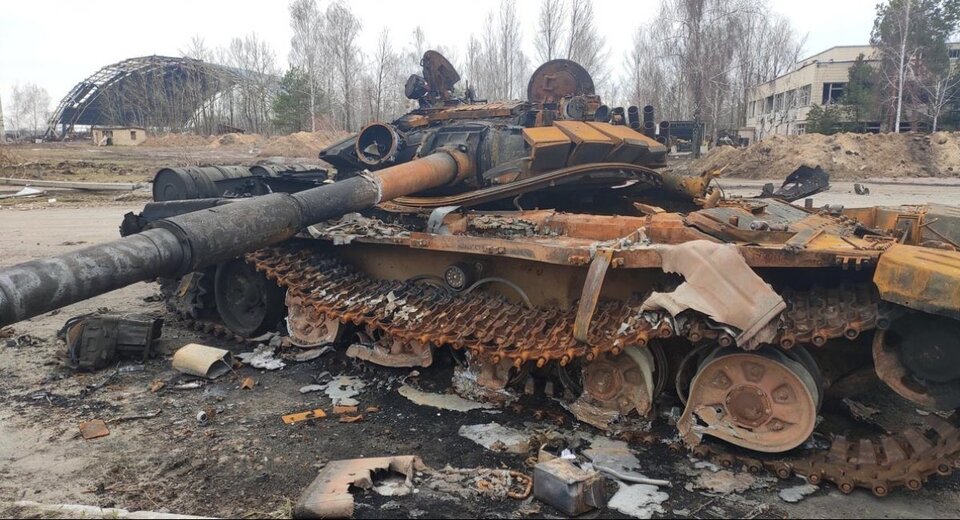 Артилеристи прицільним ударом знищили російські танки