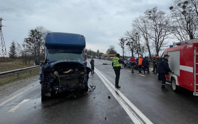 На трасі Київ-Чоп сталася смертельна аварія