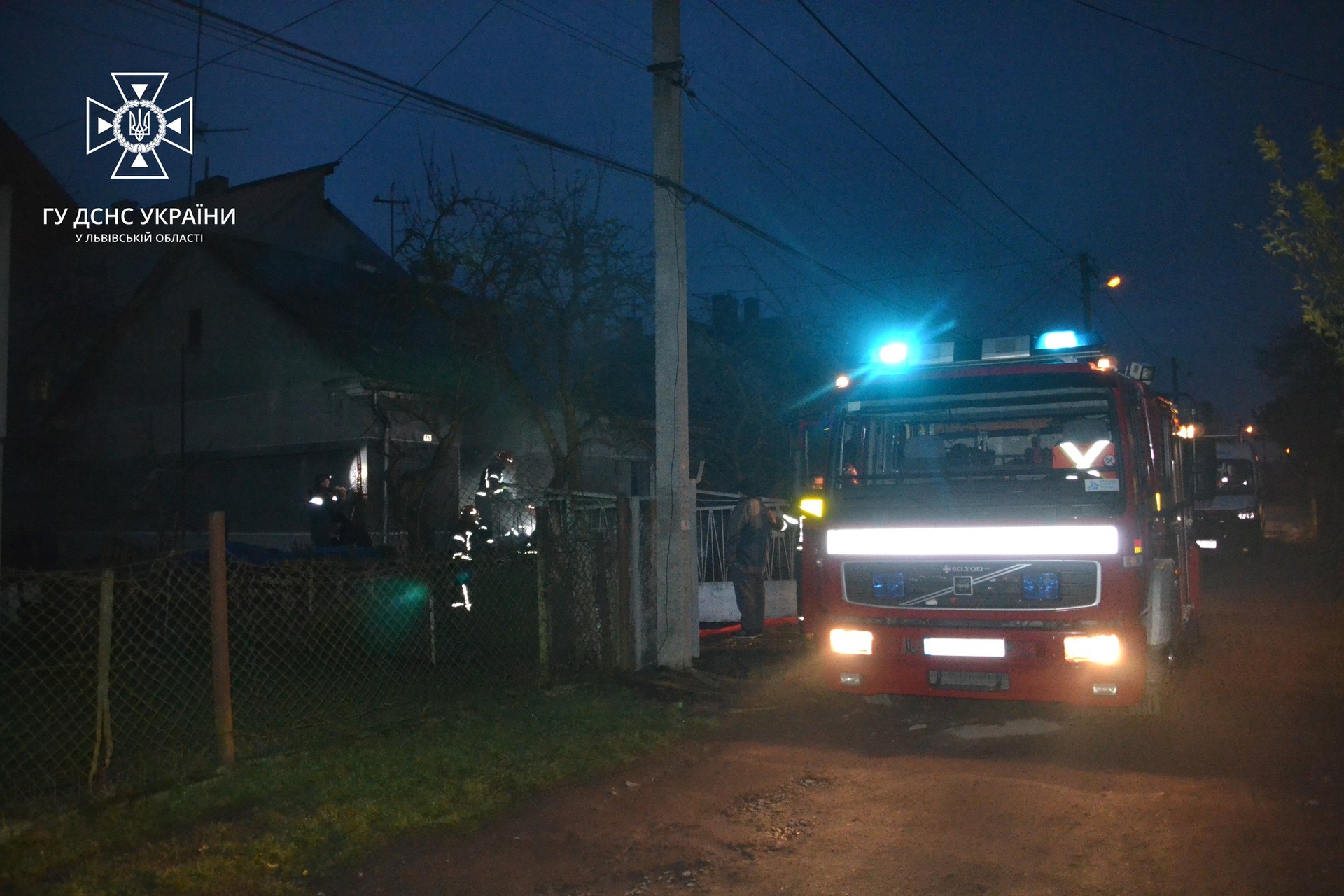 У Львові спалахнула пожежа в будинку, загинув чоловік