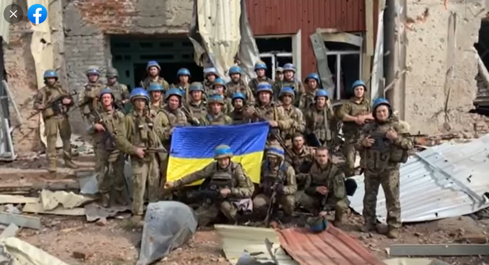 Українські воїни звільнили селище біля Лимана та показали відео