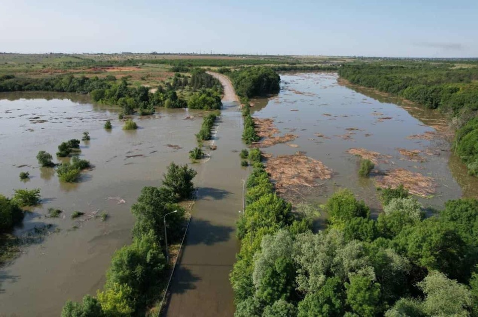 Вода продовжує прибувати: на Миколаївщині показали наслідки підриву Каховської ГЕС
