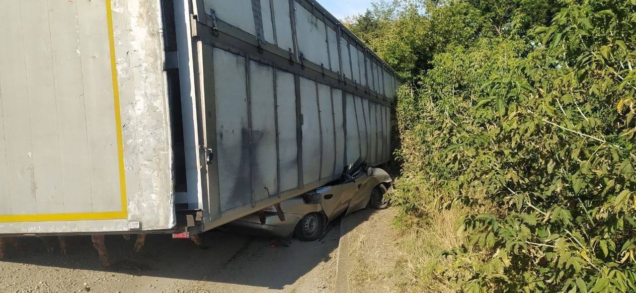 У Київській області вантажівка з тваринами розчавила легкове авто