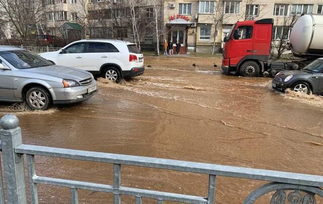  Київ затопило: показали наслідки аварії