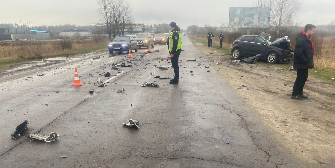 У поліції відреагували на смертельну ДТП із вантажівкою АТБ та легковиком біля Львова