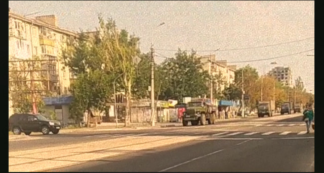 Росія перекинула у Маріуполь велику колону військової техніки