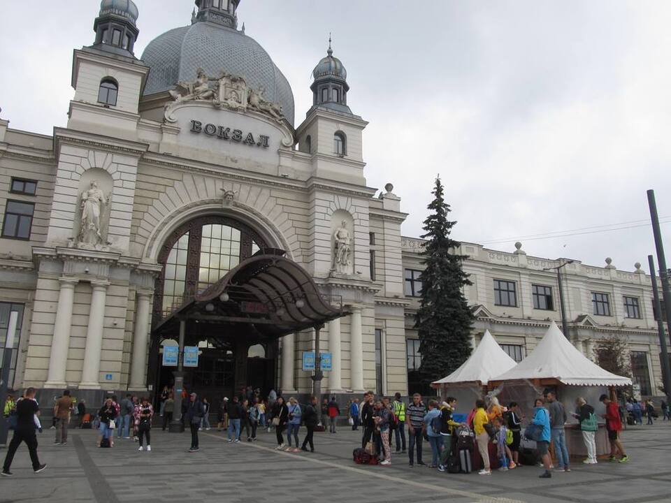 залізничний вокзал Львів